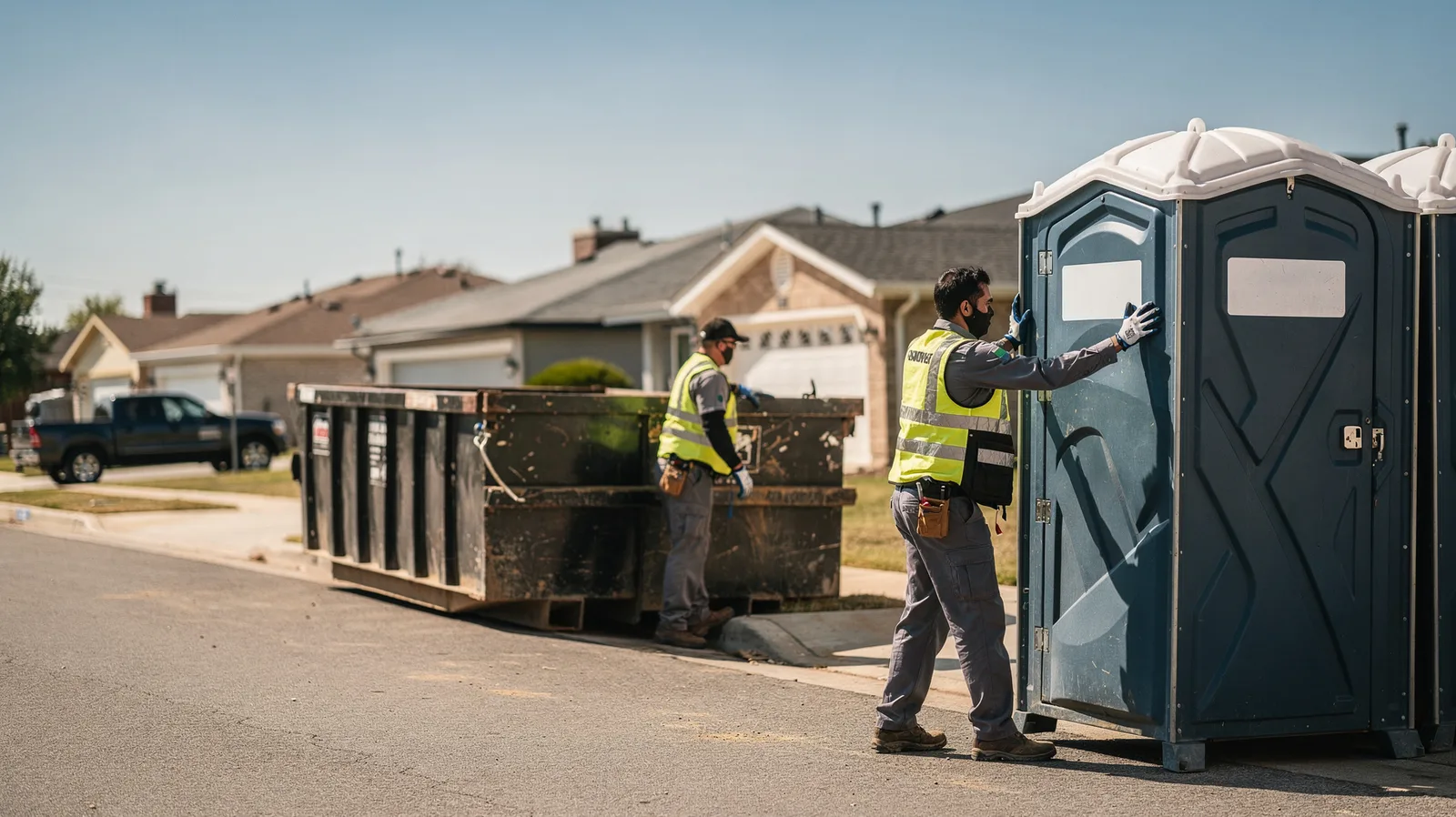 Porta Potty Rental in Bleiblerville, TX near me